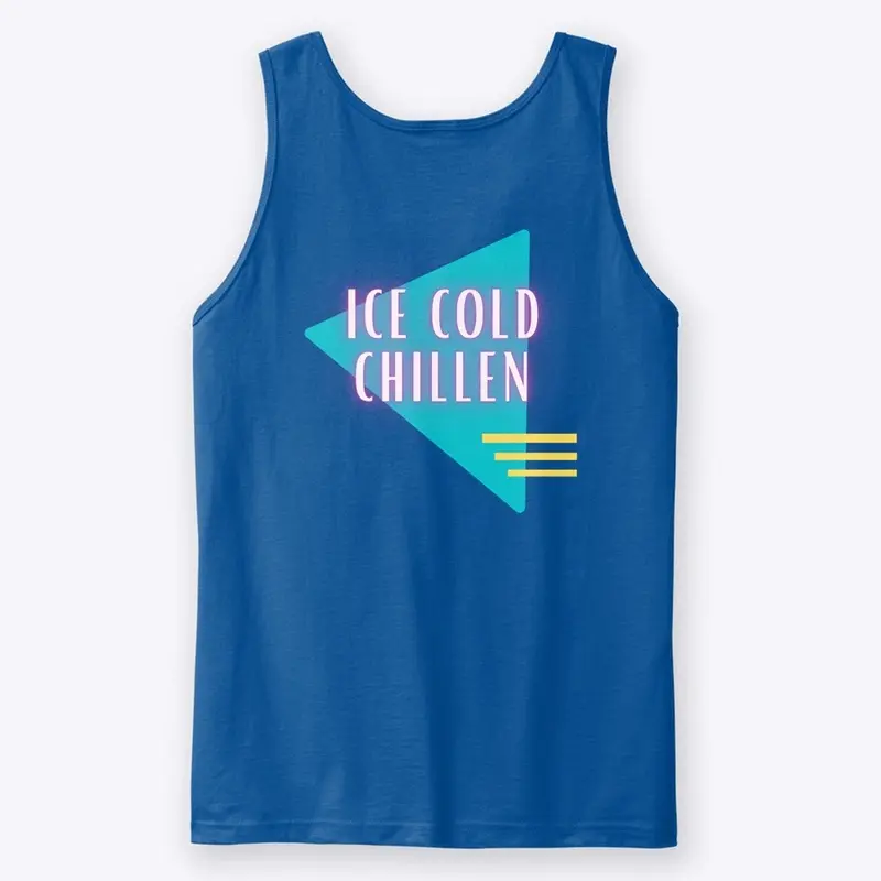 Retro Cold Chillen Logo Line