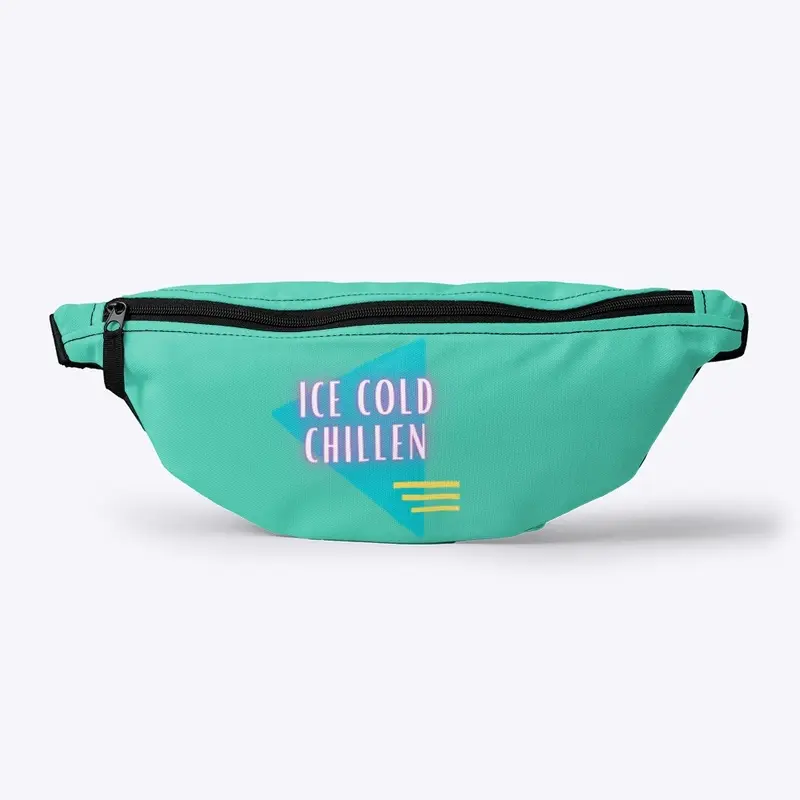 Retro Cold Chillen Logo Line